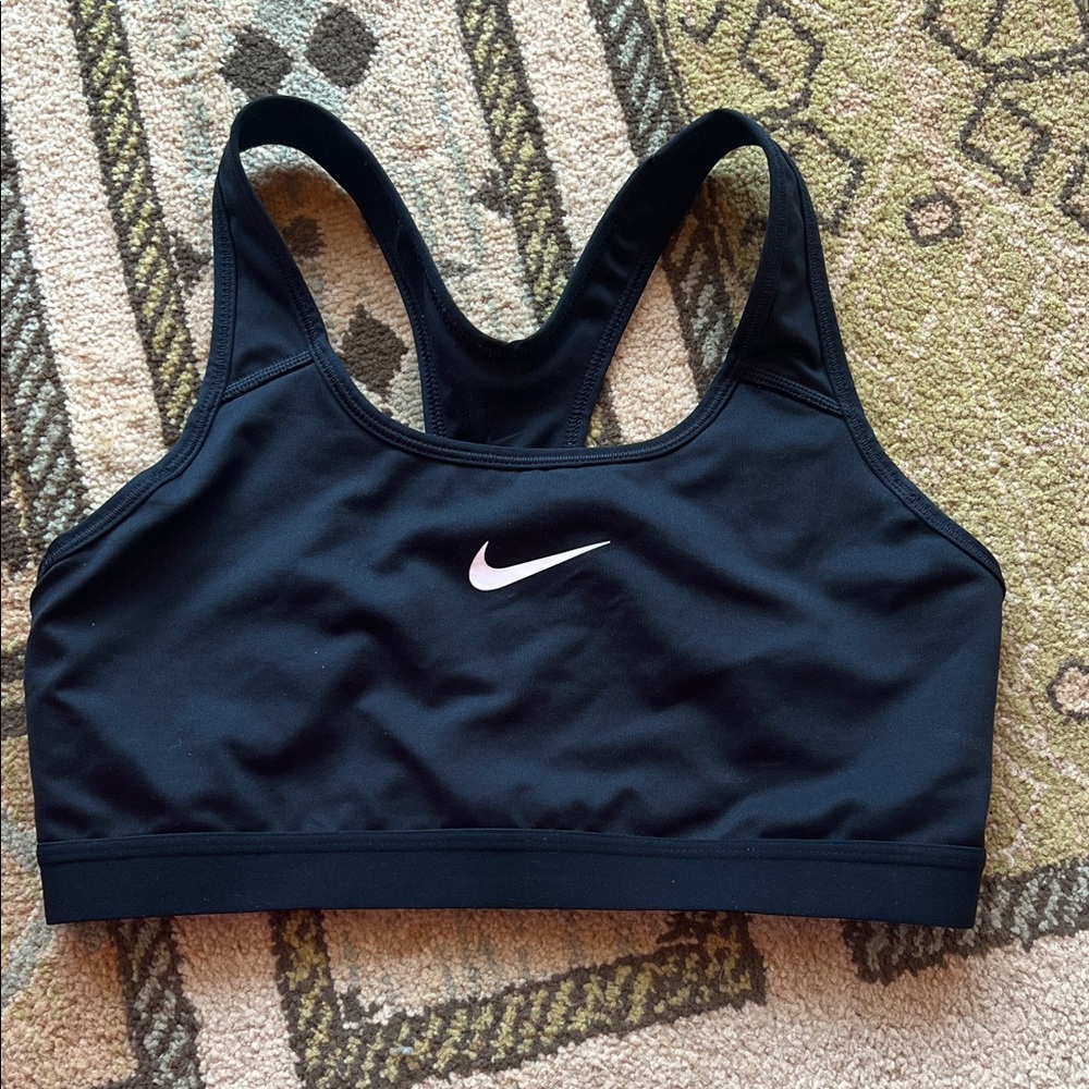 Nike Women's Black Sports Bra - Size L
